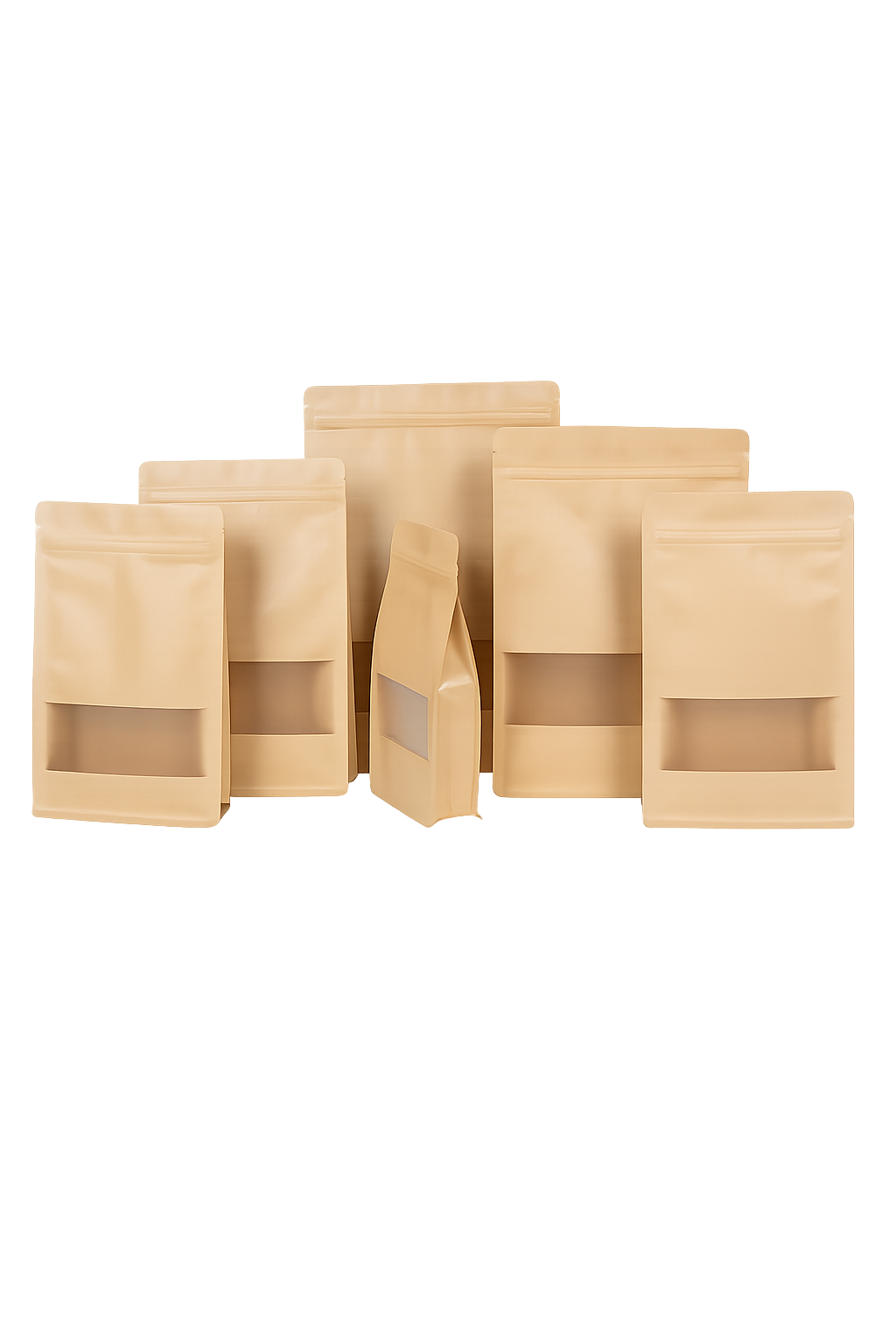 Kraft Stand‑Up Pouch