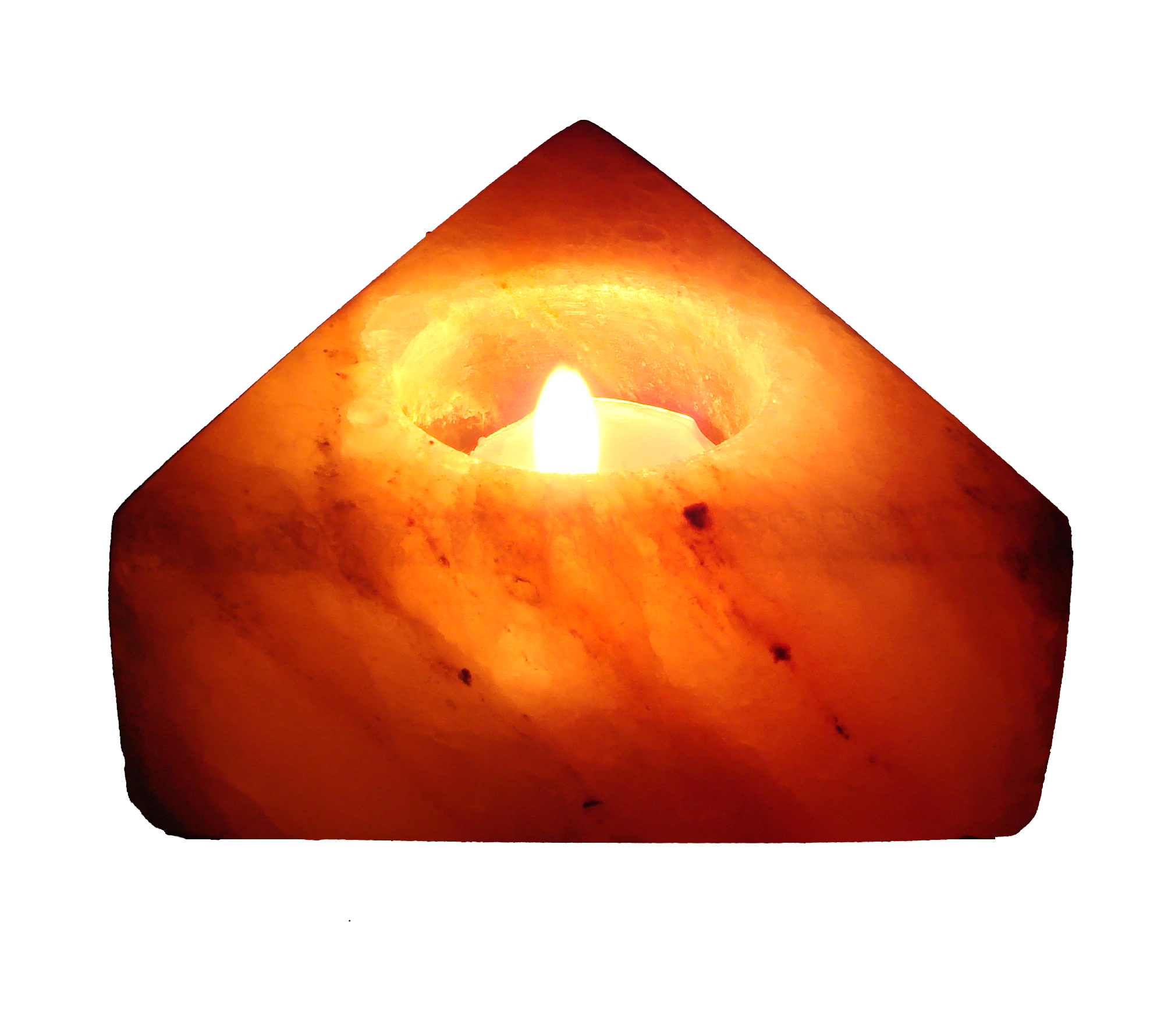 Salt Triangle Candle