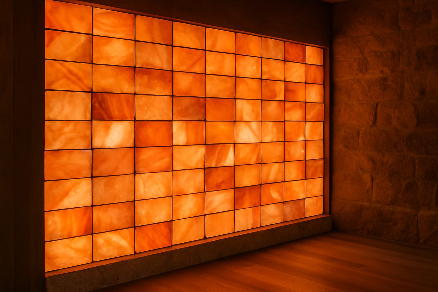 Himalayan Salt Tiles and Bricks for Walls and Saunas