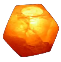 Salt Diamond Candle