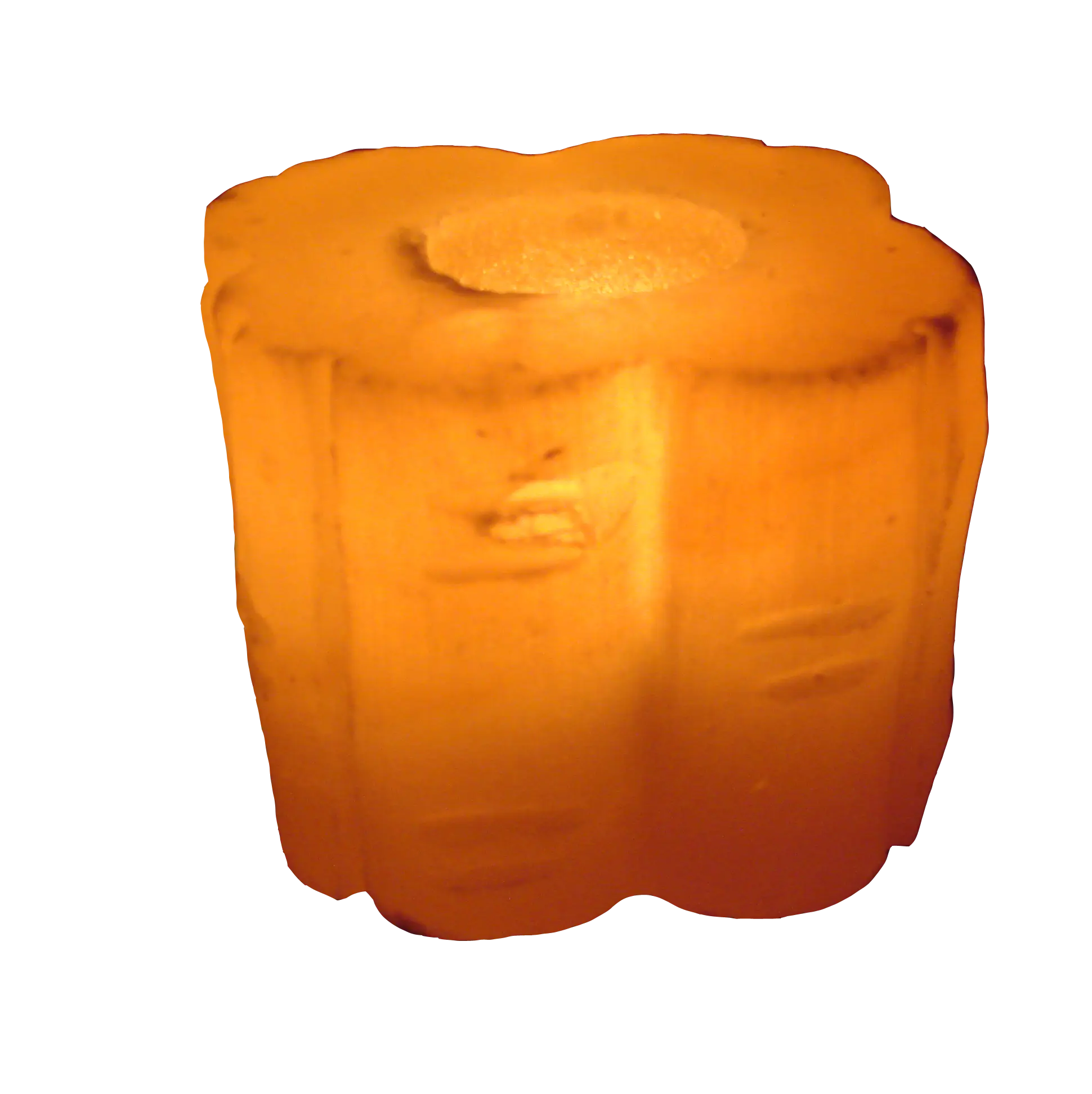 Salt Bamboo Candle 4 Sides