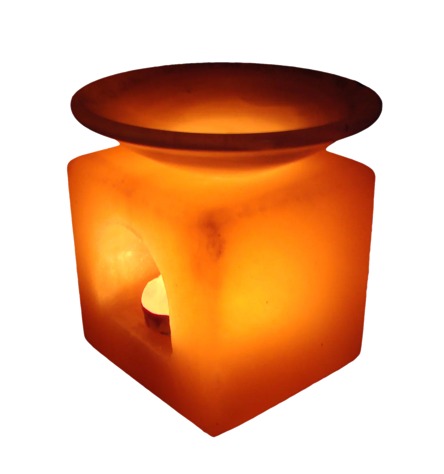 Salt Cube Candle Burner
