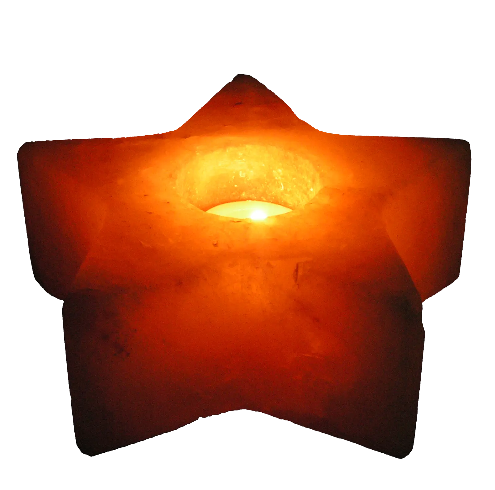 Salt Star Candle
