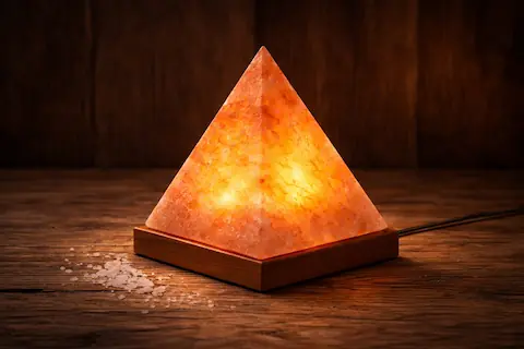 Himalayan Salt Pyramid Lamp