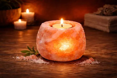 Himalayan Salt Natural Candle
