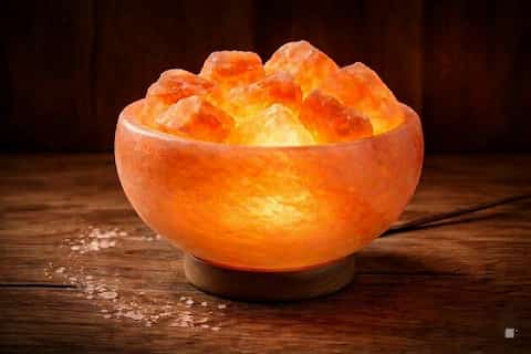 Himalayan Salt Bowl Lamp