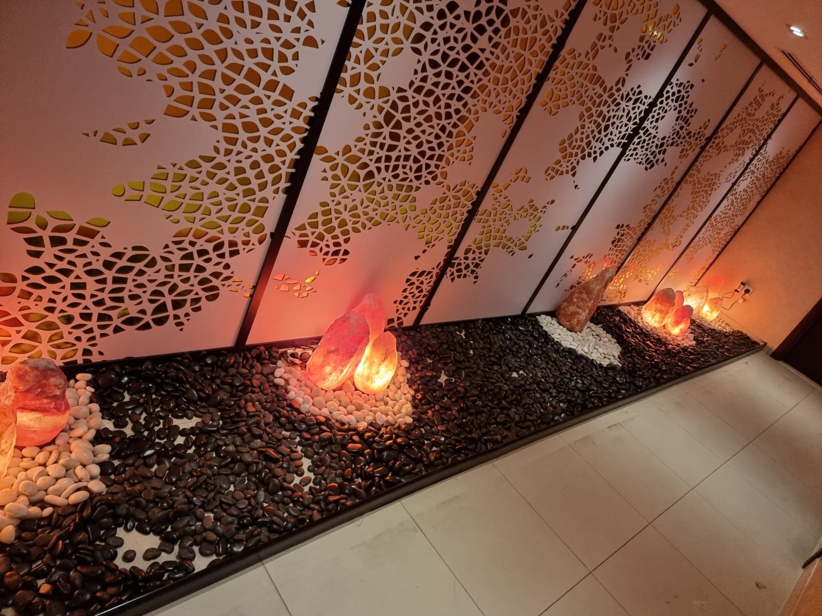 Occidental Hotel Al Jaddaf Himalayan Pink Salt Wall Project UAE